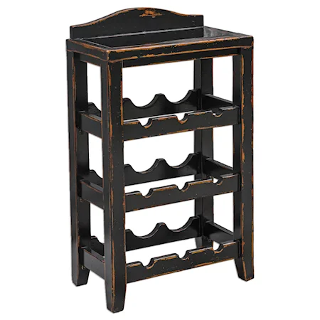 Halton Wine Rack Table